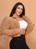 Casaco Velvet Charme - Pelúcia em Elegância - Diamond Store Outleet