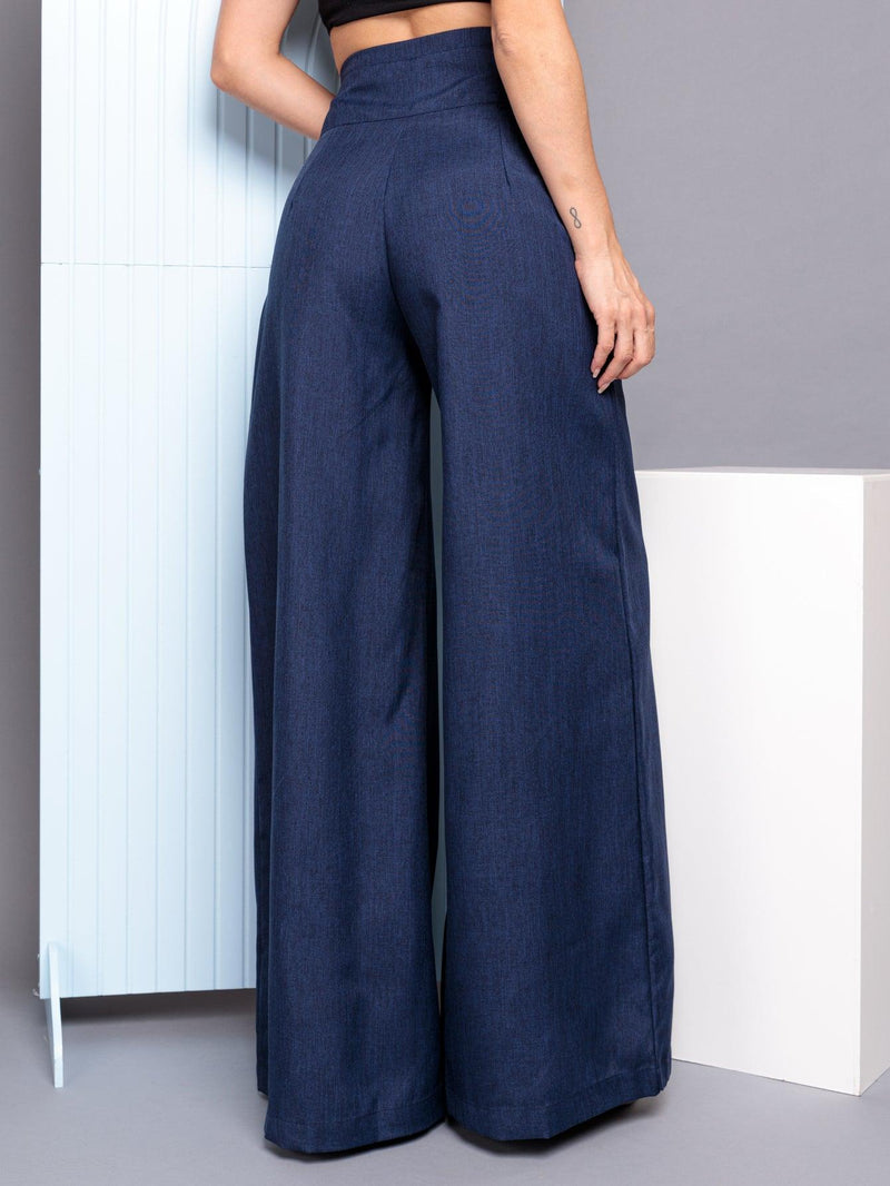 Calça Alfaiate Imperiale - Sofisticação em Linho - Diamond Store Outleet