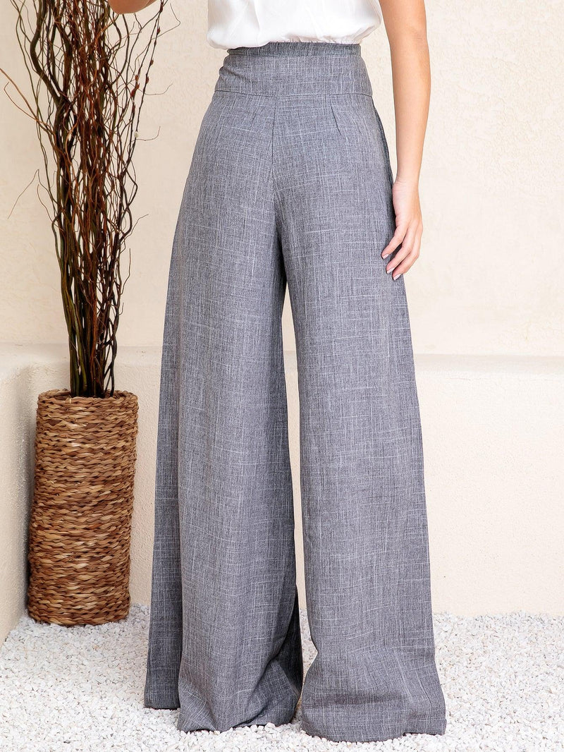 Calça Alfaiate Imperiale - Sofisticação em Linho - Diamond Store Outleet
