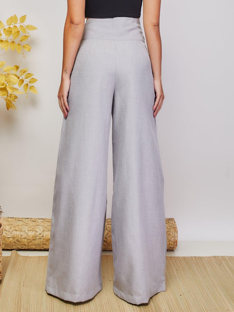 Calça Alfaiate Imperiale - Sofisticação em Linho - Diamond Store Outleet