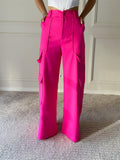 Calça Lumière Pantalona - Elegância Incandescente - Diamond Store Outleet