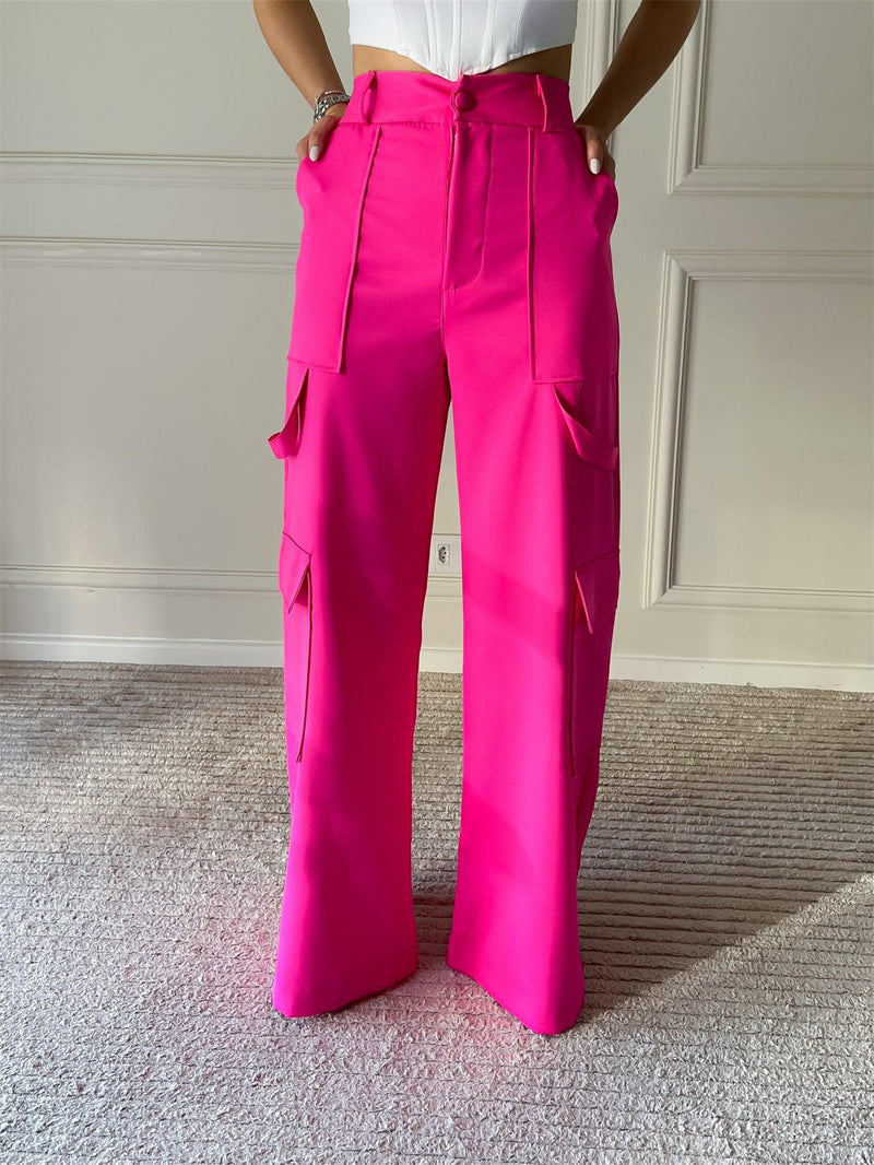 Calça Lumière Pantalona - Elegância Incandescente - Diamond Store Outleet