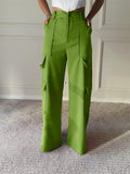 Calça Lumière Pantalona - Elegância Incandescente - Diamond Store Outleet