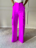 Calça Lumière Pantalona - Elegância Incandescente - Diamond Store Outleet
