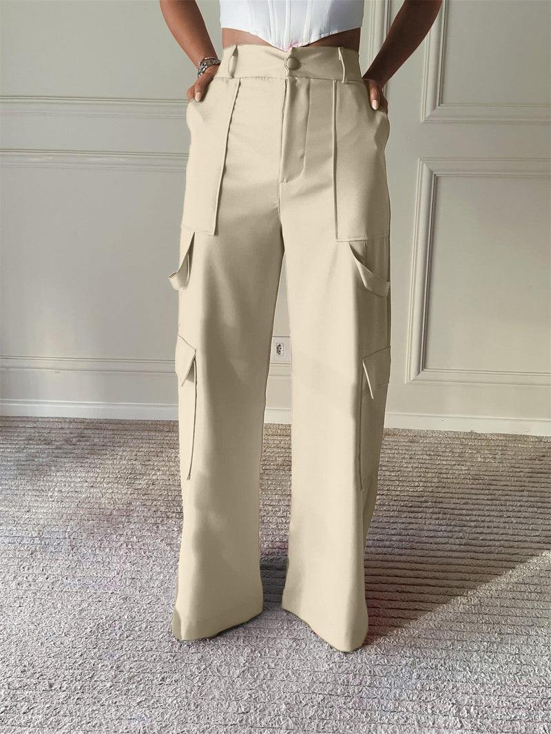 Calça Lumière Pantalona - Elegância Incandescente - Diamond Store Outleet