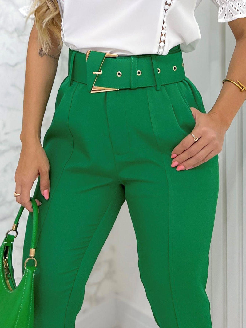 Calça Elegante Allure - Charme e Conforto - Diamond Store Outleet