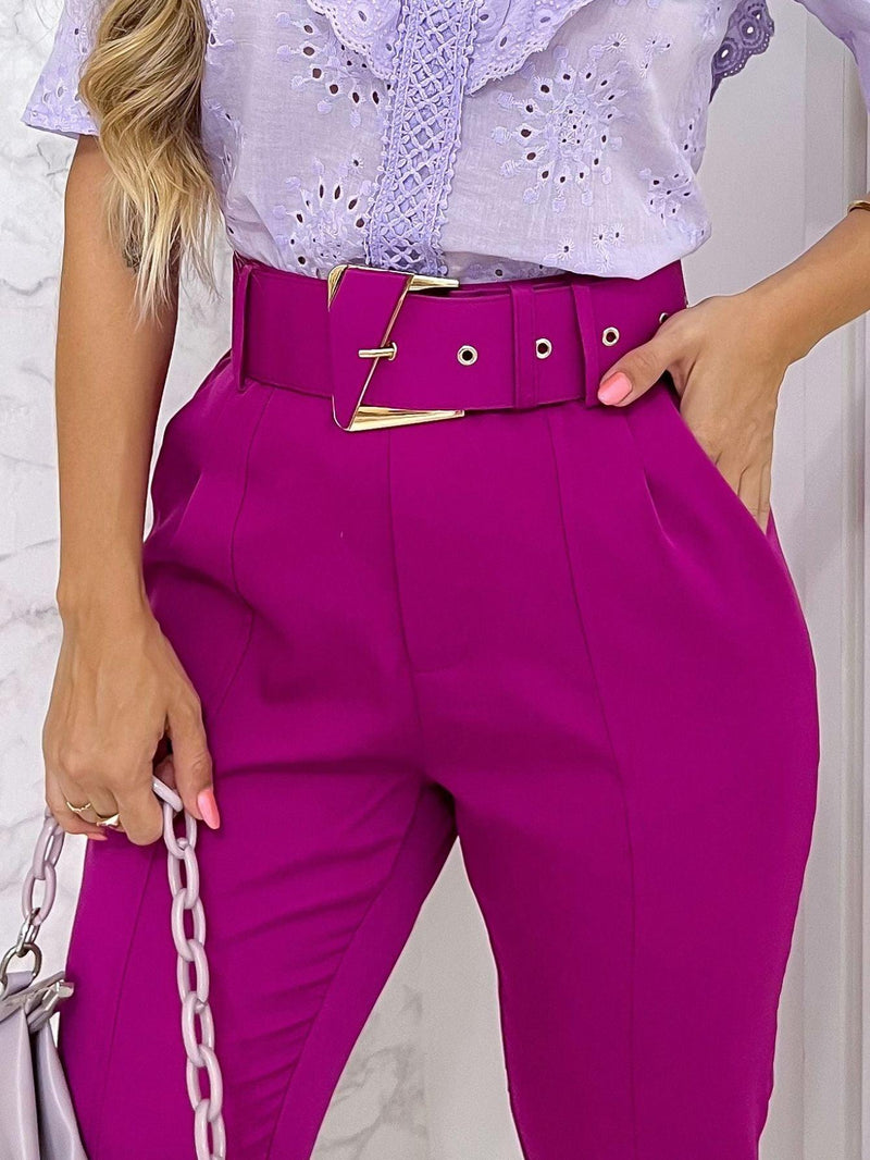 Calça Elegante Allure - Charme e Conforto - Diamond Store Outleet